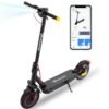 EVERCROSS EV85F Electric Scooter – 350W Motor, Up to 19 MPH & 19 Miles Range, 8.5" Solid Tires, App Control